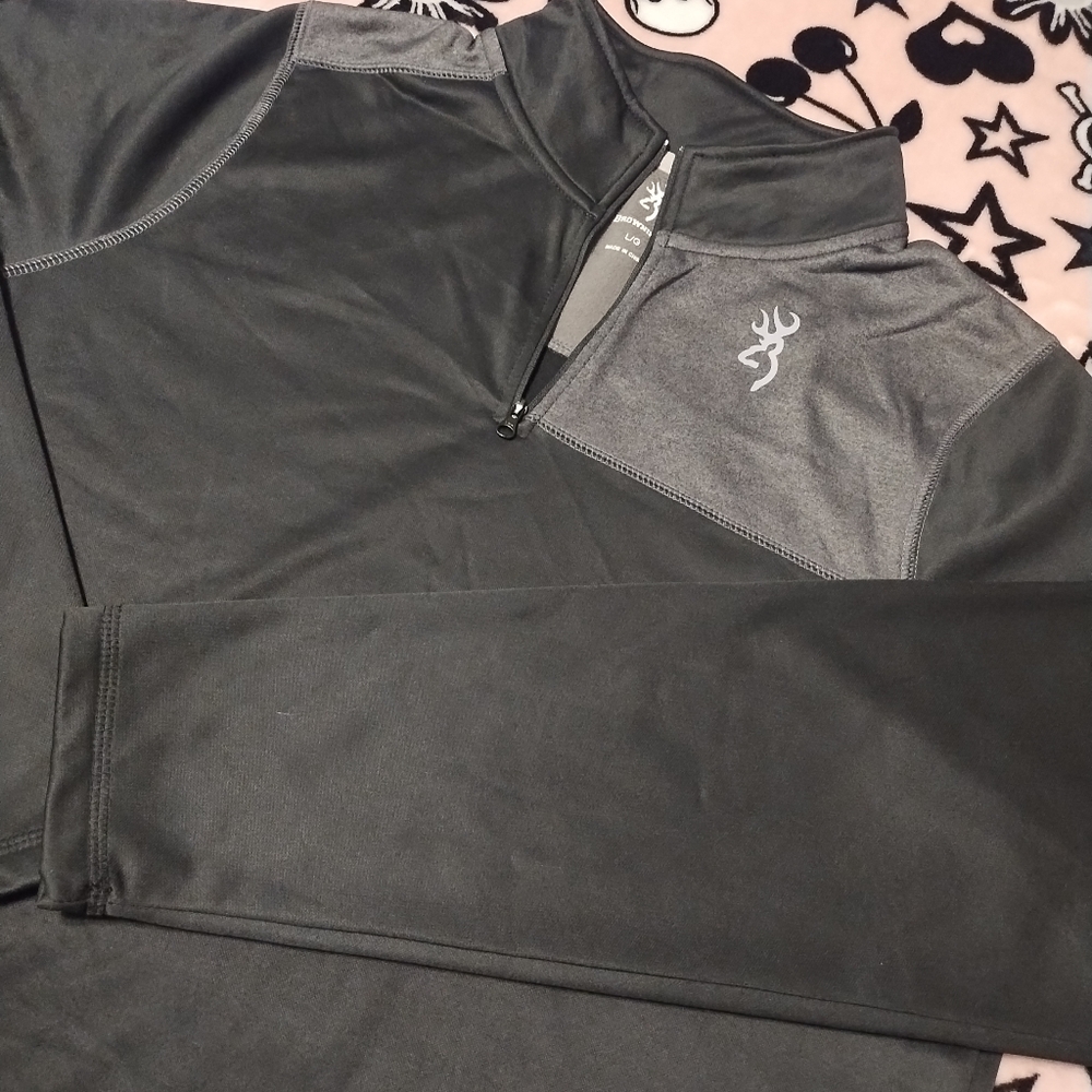 Browning Zipper Front Pull Over